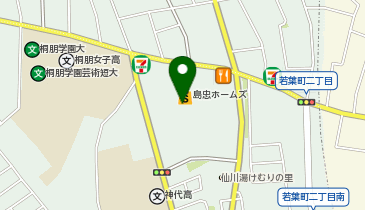 リンガーハット 島忠ホームズ仙川店の地図画像