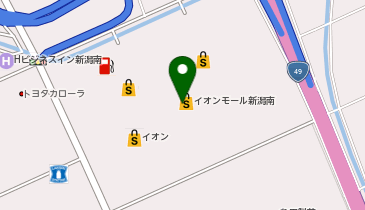 リンガーハット イオンモール新潟亀田インター店の地図画像