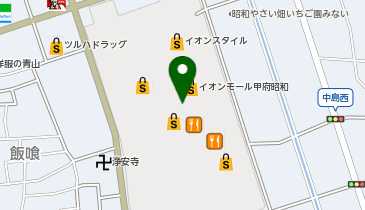 リンガーハット イオンモール甲府昭和店の地図画像