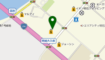 リンガーハット イオン明石店の地図画像