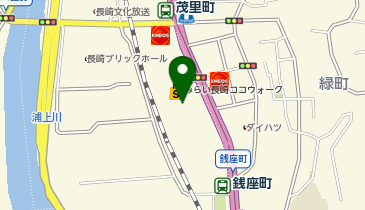 リンガーハット みらい長崎店の地図画像