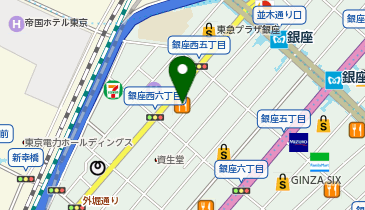 京都きもの友禅 キラリト銀座店 呉服店 周辺のファミレス レストラン 食堂 Navitime