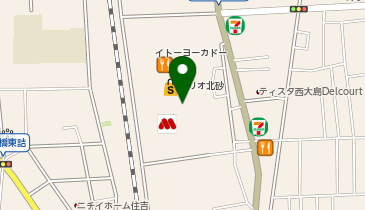 リンガーハット アリオ北砂店の地図画像