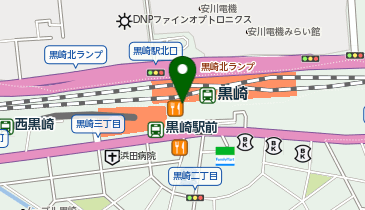 リンガーハット コムシティ黒崎店の地図画像