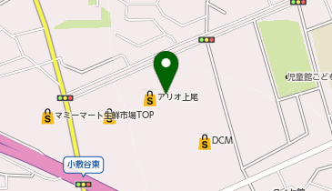 リンガーハット アリオ上尾店の地図画像