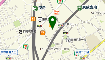 リンガーハット イトーヨーカドー曳舟店の地図画像