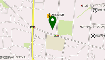 リンガーハット アリオ西新井店の地図画像