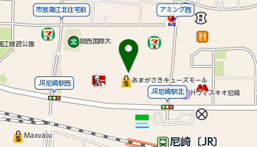 リンガーハット あまがさきキューズモール店の地図画像