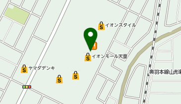 リンガーハット イオンモール天童店の地図画像