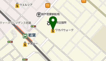 リンガーハット ワカバウォーク店の地図画像