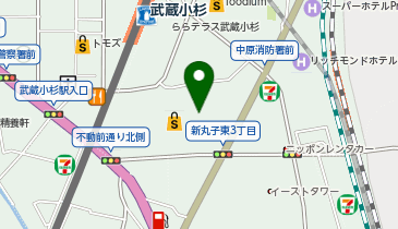 リンガーハット グランツリー武蔵小杉店の地図画像