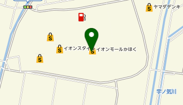 リンガーハット イオンモールかほく店の地図画像