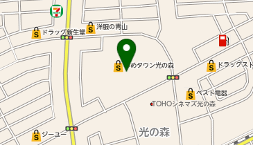 リンガーハット ゆめタウン光の森店の地図画像