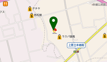 リンガーハット ラスパ御嵩店の地図画像