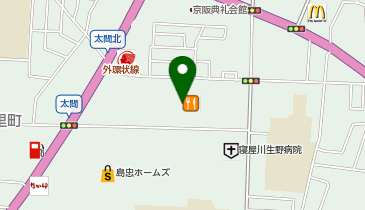 リンガーハット アル・プラザ香里園店の地図画像