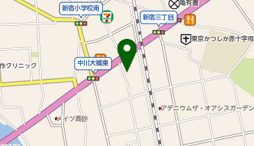 リンガーハット 葛飾新宿店の地図画像