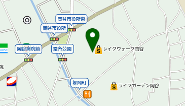 リンガーハット レイクウォーク岡谷店の地図画像