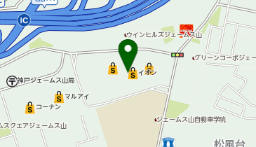 リンガーハット イオンジェームス山店の地図画像