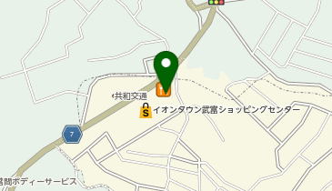 リンガーハット イオンタウン武富店の地図画像