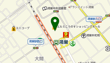 リンガーハット エルミこうのす店の地図画像