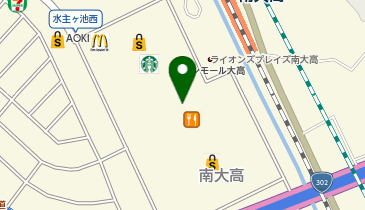 リンガーハット イオンモール大高店の地図画像