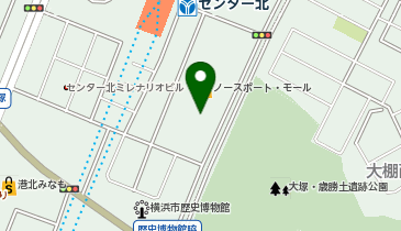 リンガーハット 横浜ノースポートモール店の地図画像