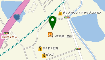 リンガーハット フォレオ大津一里山店の地図画像