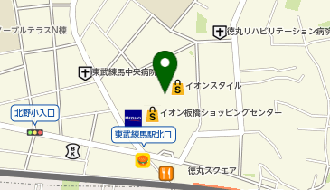 リンガーハット イオン板橋ショッピングセンター店の地図画像
