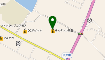 リンガーハット ゆめタウン三豊店の地図画像