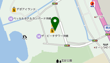 リンガーハット イオン北谷店の地図画像