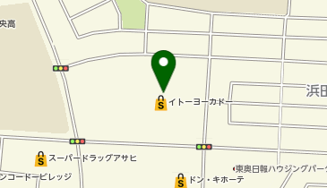 リンガーハット シーナシーナ青森店の地図画像