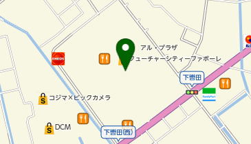 リンガーハット ファボーレ富山店の地図画像