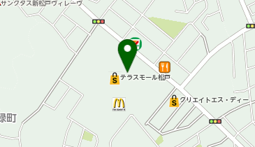 リンガーハット テラスモール松戸店の地図画像