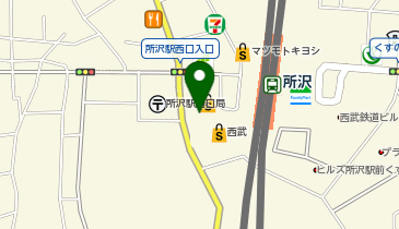 リンガーハット 西武所沢S.C.店の地図画像