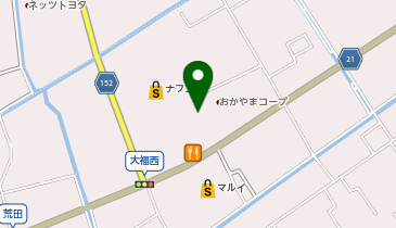 リンガーハット 岡山大福店の地図画像