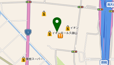 リンガーハット イオンモール久御山店の地図画像