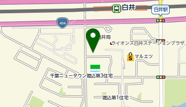 スクールIE 白井校の地図画像