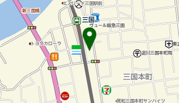 個別指導塾・学習塾のスクールIE スクールIE 阪急三国校の地図画像