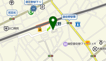 個別指導塾・学習塾のスクールIE スクールIE 泉佐野校の地図画像