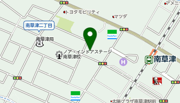 個別指導塾・学習塾のスクールIE スクールIE 南草津校の地図画像