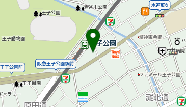 スクールIE 王子公園校の地図画像