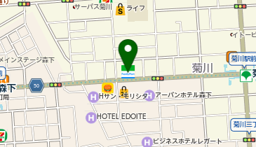 個別指導塾・学習塾のスクールIE スクールIE 菊川森下校の地図画像