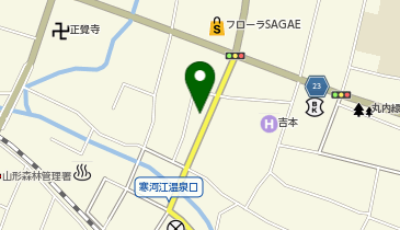 スクールIE 寒河江校の地図画像