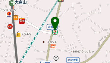 個別指導塾・学習塾のスクールIE スクールIE 大倉山校の地図画像