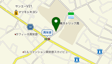 個別指導塾・学習塾のスクールIE スクールIE 宜野湾校の地図画像