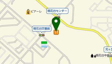 個別指導塾・学習塾のスクールIE スクールIE ピエスタ桃花台校の地図画像