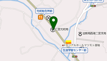個別指導塾・学習塾のスクールIE スクールIE 二宮校の地図画像