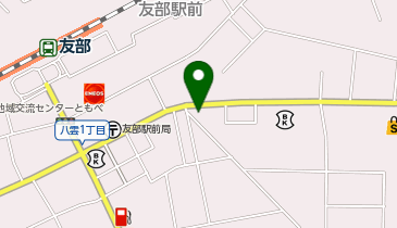 スクールIE 友部校の地図画像