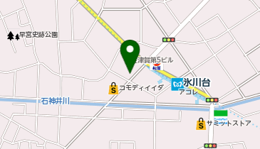 個別指導塾・学習塾のスクールIE スクールIE 氷川台駅前校の地図画像