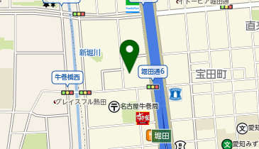 V・drug 瑞穂牛巻店の地図画像